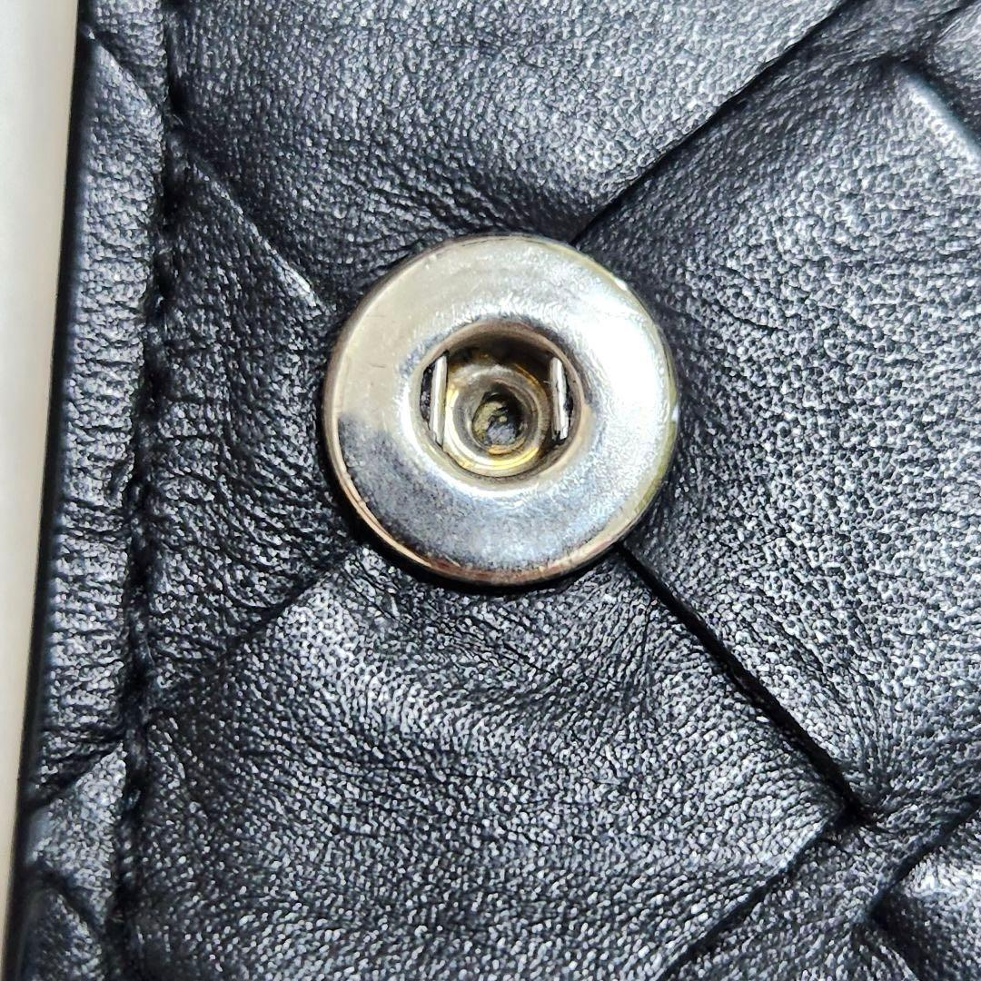 ✨極美品　付属品あり✨ボッテガ　キーケース　6連　イントレチャート　ブラック