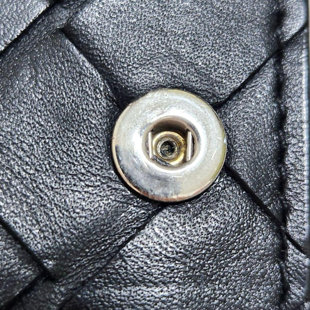 ✨極美品　付属品あり✨ボッテガ　キーケース　6連　イントレチャート　ブラック