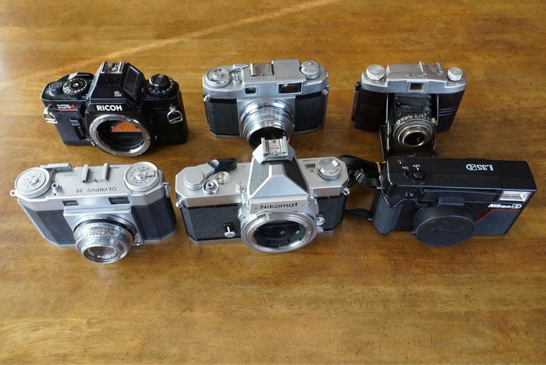 フィルムカメラ6台　ジャンクセット