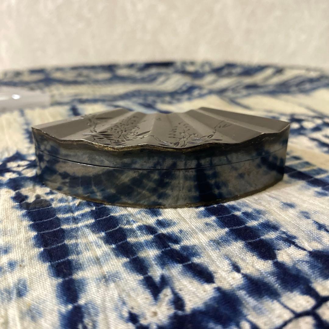 純銀　宮本製　蓋物　ボンボにエール　昭和三年七月