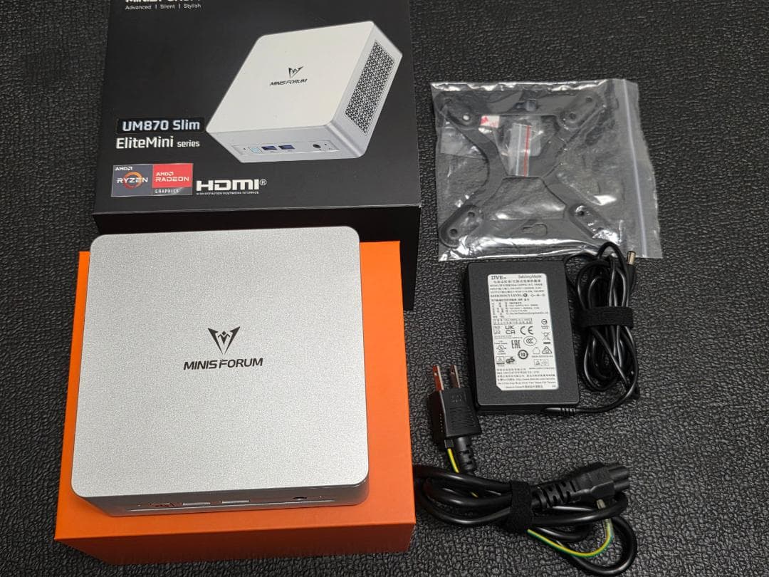 [ジャンク] MINISFORUM UM870 Slim EliteMini