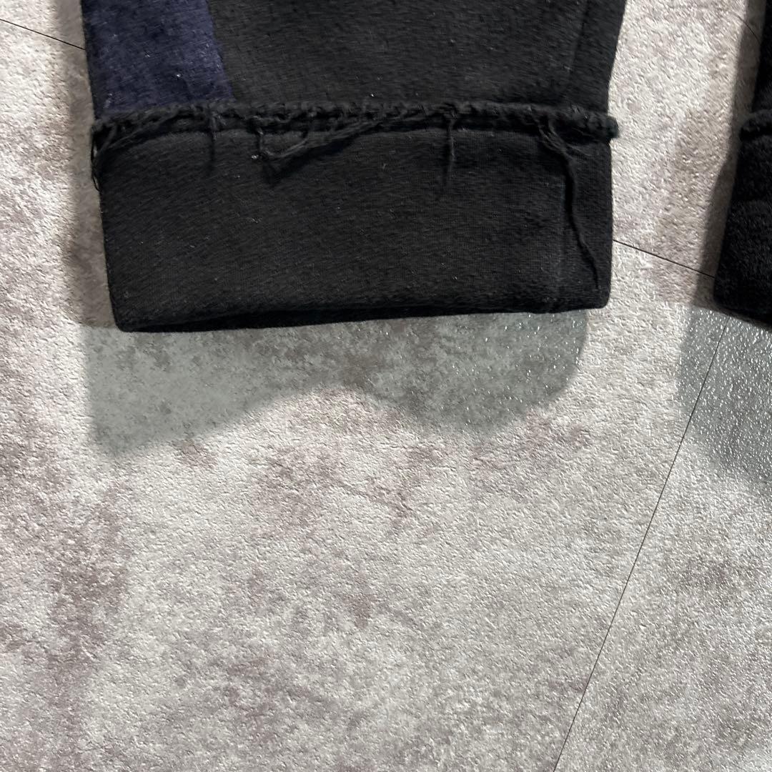 ヨウジヤマモト　サルエルスウェットパンツ　ヴィンテージ　アーカイブ　ブラック　黒