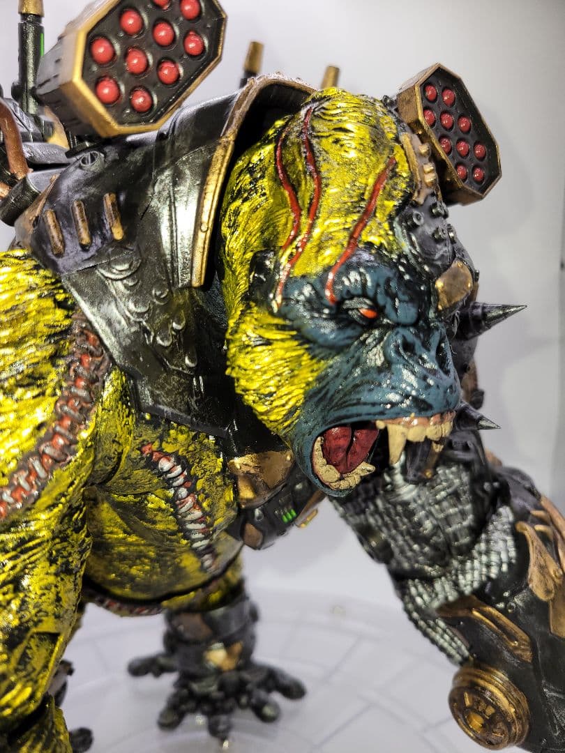 スポーン　サイゴー　フィギュア　改造　全塗装　SPAWN マクファーレントイズ