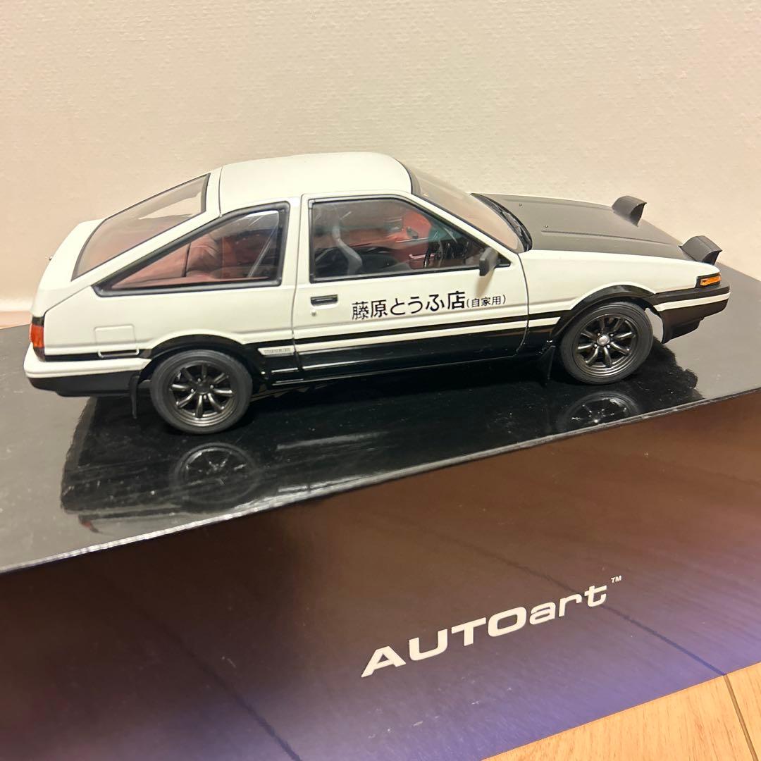 AUTO art AE86 藤原とうふ店　頭文字D