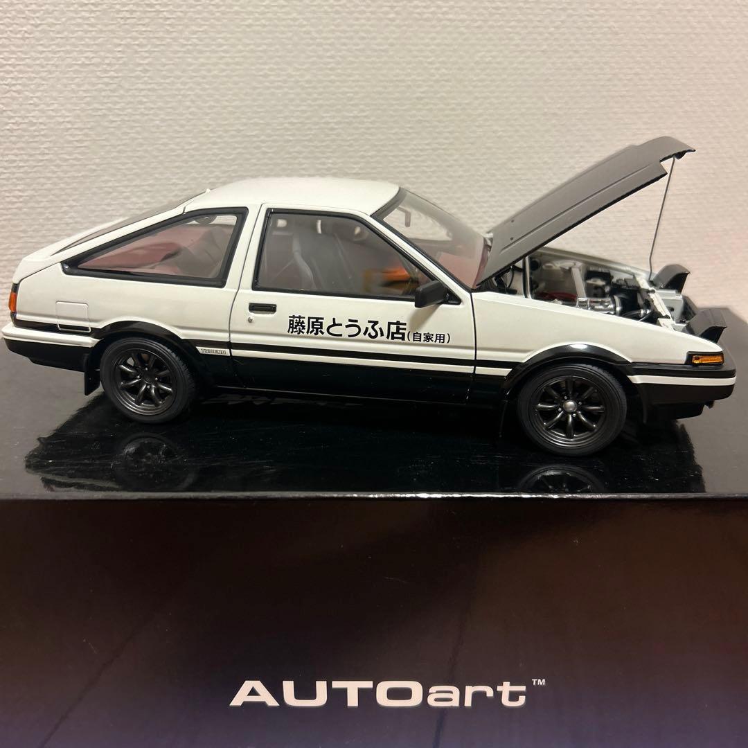 AUTO art AE86 藤原とうふ店　頭文字D