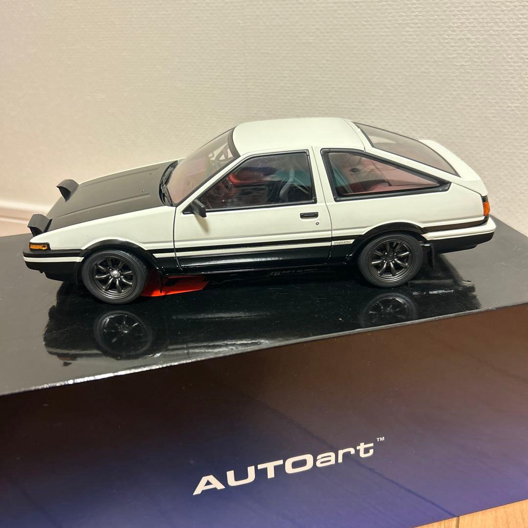 AUTO art AE86 藤原とうふ店　頭文字D