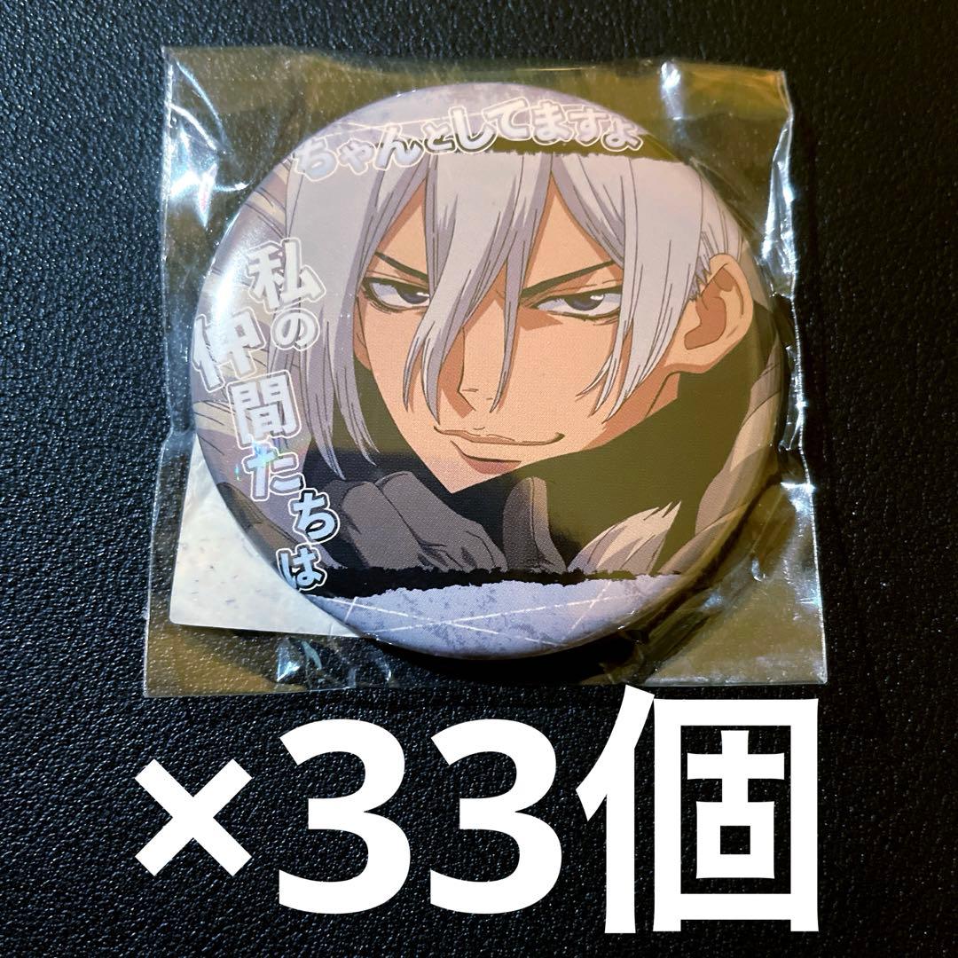 dr.stone 台詞 セリフ缶バッジ アニメイト限定 暁 氷月 33個