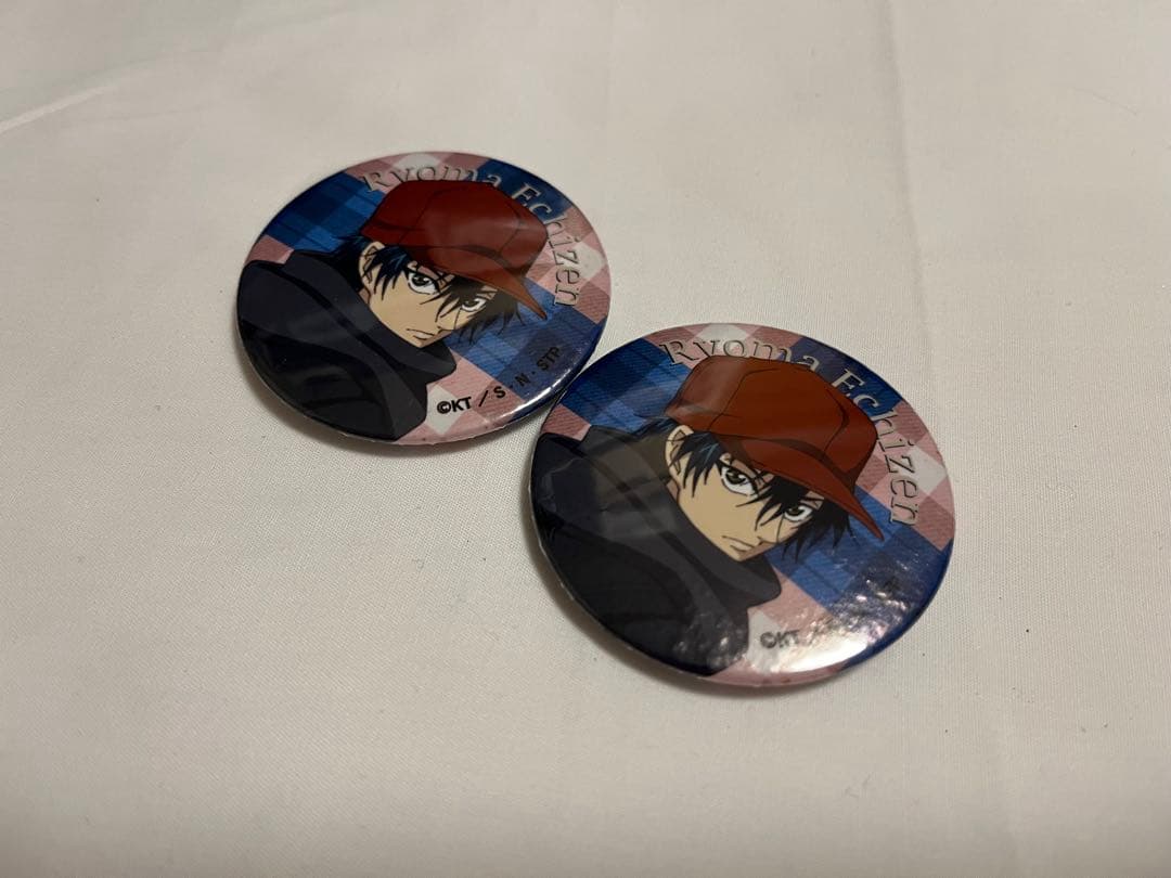 新テニスの王子様 JF2018限定 クランチチョコ缶バッジ 越前リョーマ