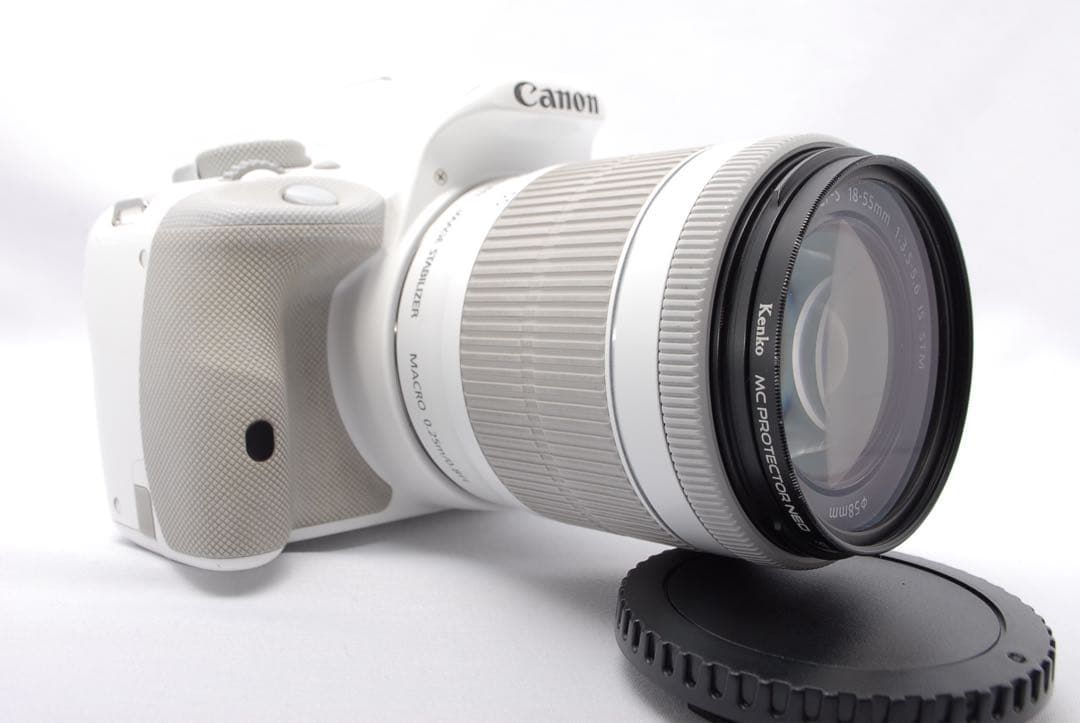 希少✨Canon kiss x7✨高性能補正レンズ✨一眼レフ✨ホワイト✨軽量