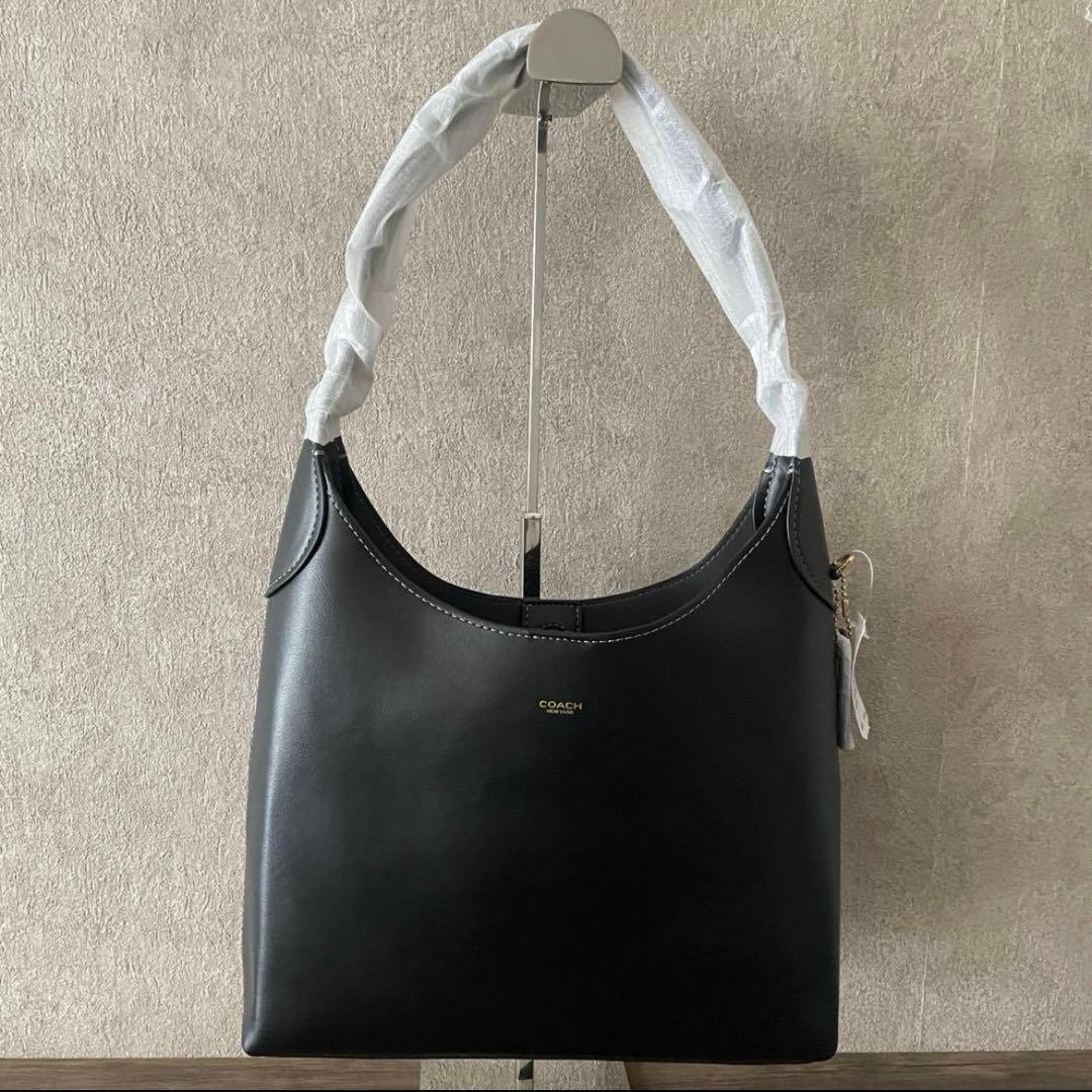 【最終値下げ】COACH ブルックリン28 ブラックレザー ハンドバッグ