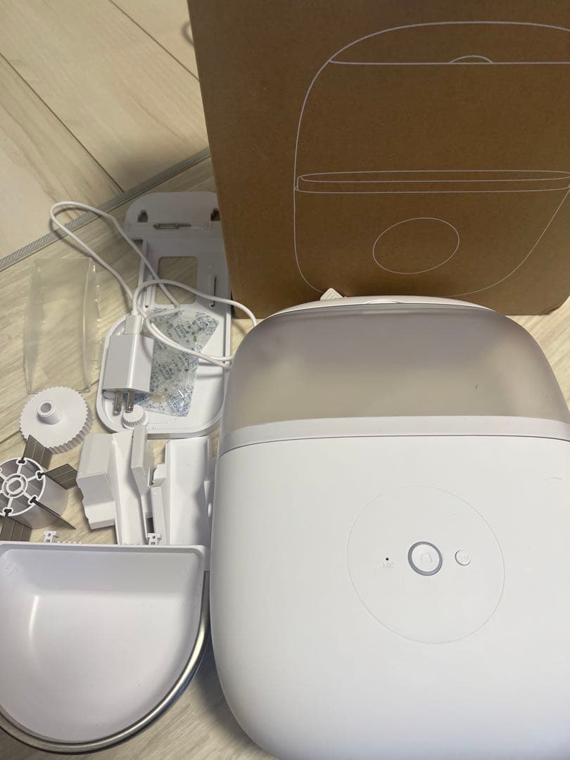 自動給餌器 猫 犬 カメラ スマホ ペット 定時定量 ケージ取付スマホ遠隔操作