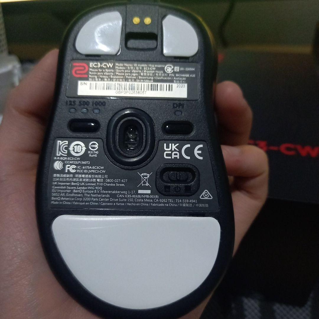 ZOWIE BENQ EC3-CW BLK 無線　ゲーミングマウス