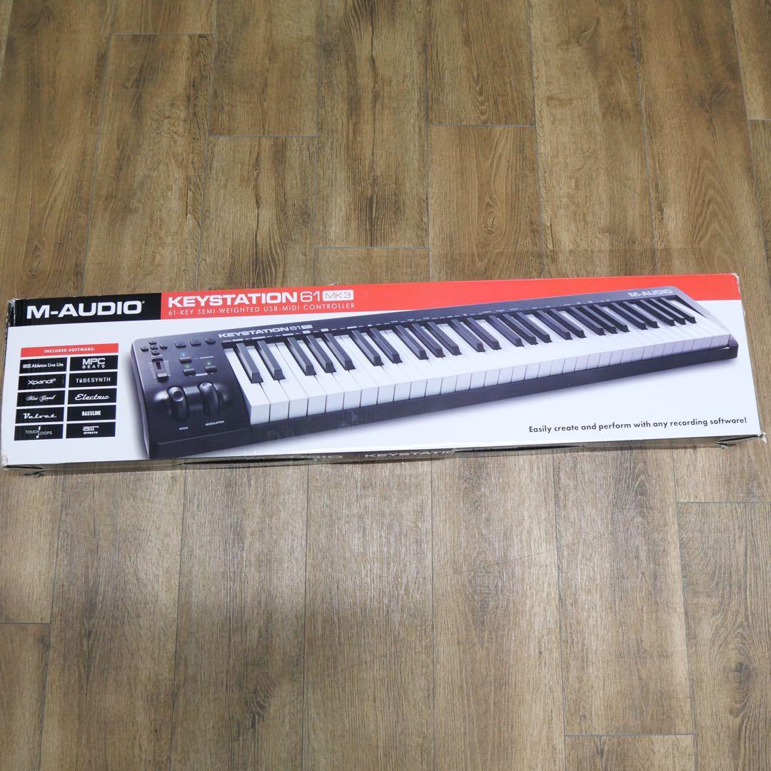 【コード付き】M-Audio Keystation 61 MK3 MIDI