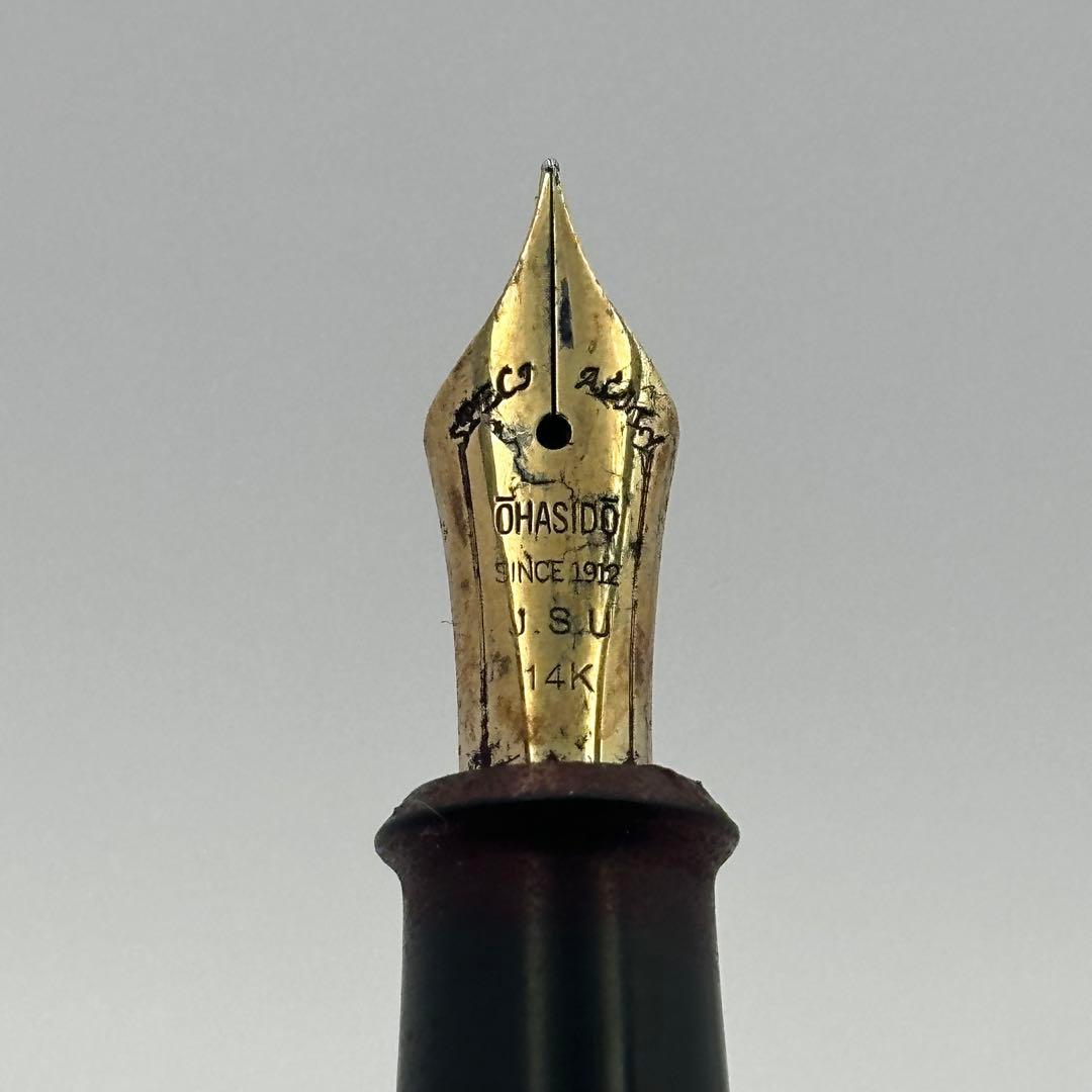 パンダ様 大橋堂 おおはしどう 万年筆 ブラック 1356