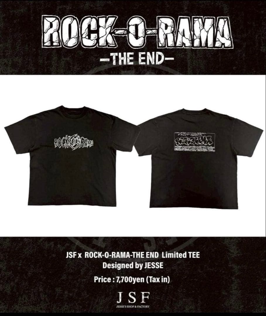 ミュージシャン JSFxROCK-O-RAMA-THE END FACT The BONEZ