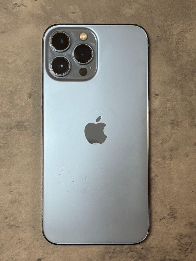 【画面に傷有り】Apple iPhone 13 Pro Max シエラブルー