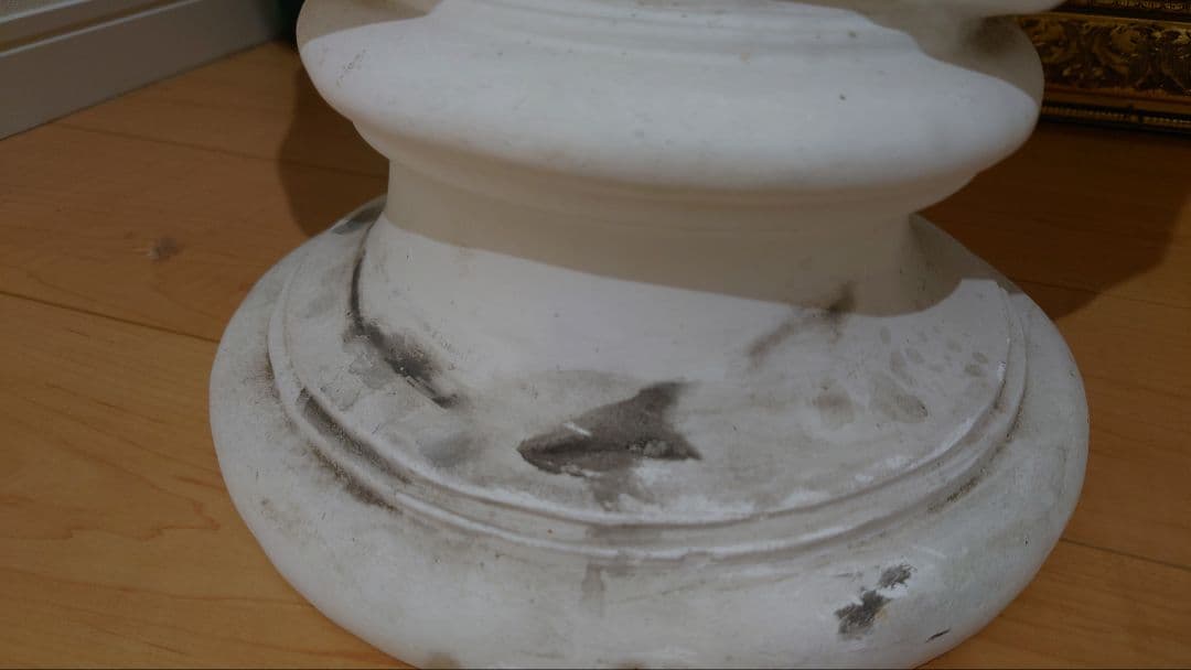 【中古品】石膏像　ヘルメス　胸像　中古品　デッサン用　スタジオ　オブジェ