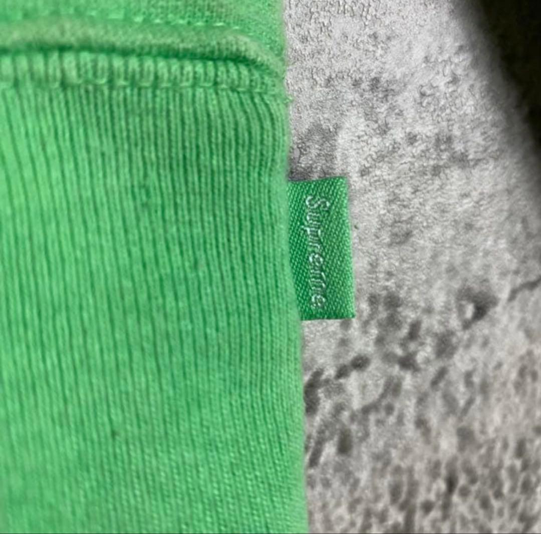 シュプリーム☆ファイヤー刺繍ロゴパーカー 人気デザイン 肉厚 L