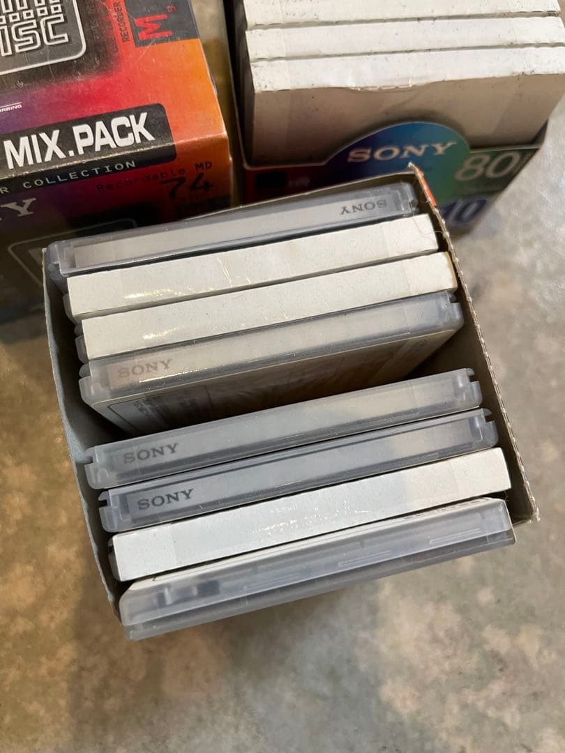 SONY ソニー 10MDW74KX MDカセット 新品