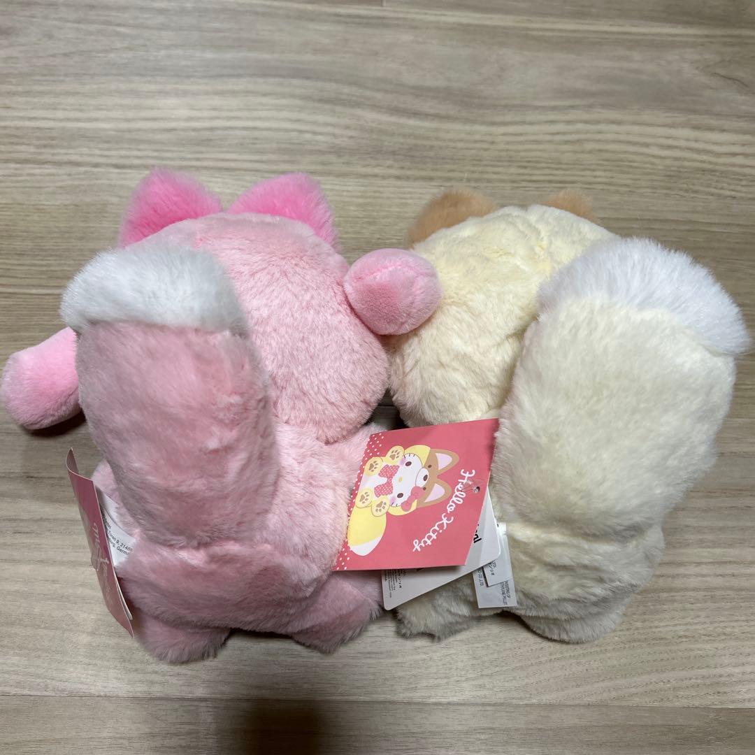 サンリオ　キティ、マイメロ　ご当地ぬいぐるみ　北海道　キツネ