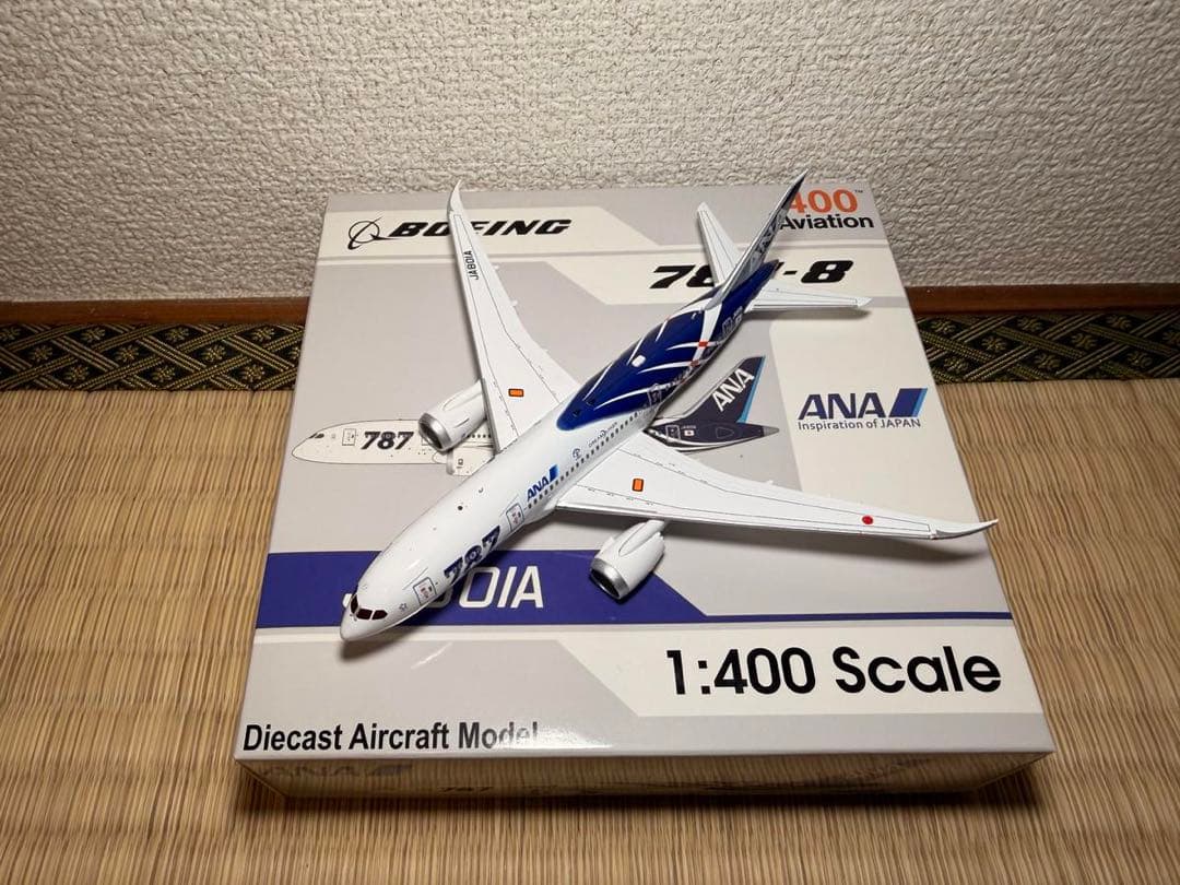 Aviation 全日本空輸 ANA 1:400 B787-8 JA801A