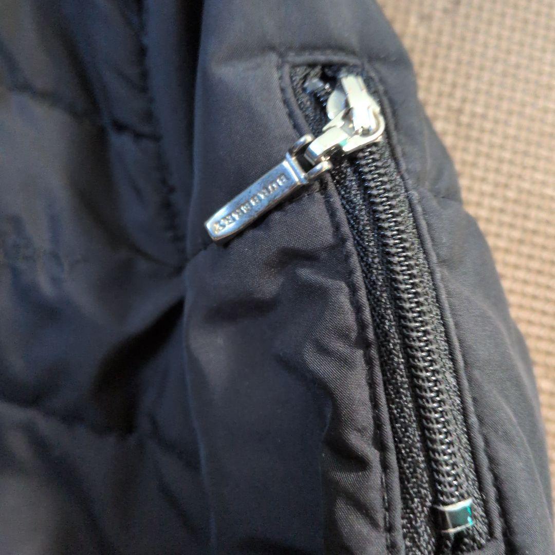 BURBERRY ブラックダウンコート フード付き　取り外し可能