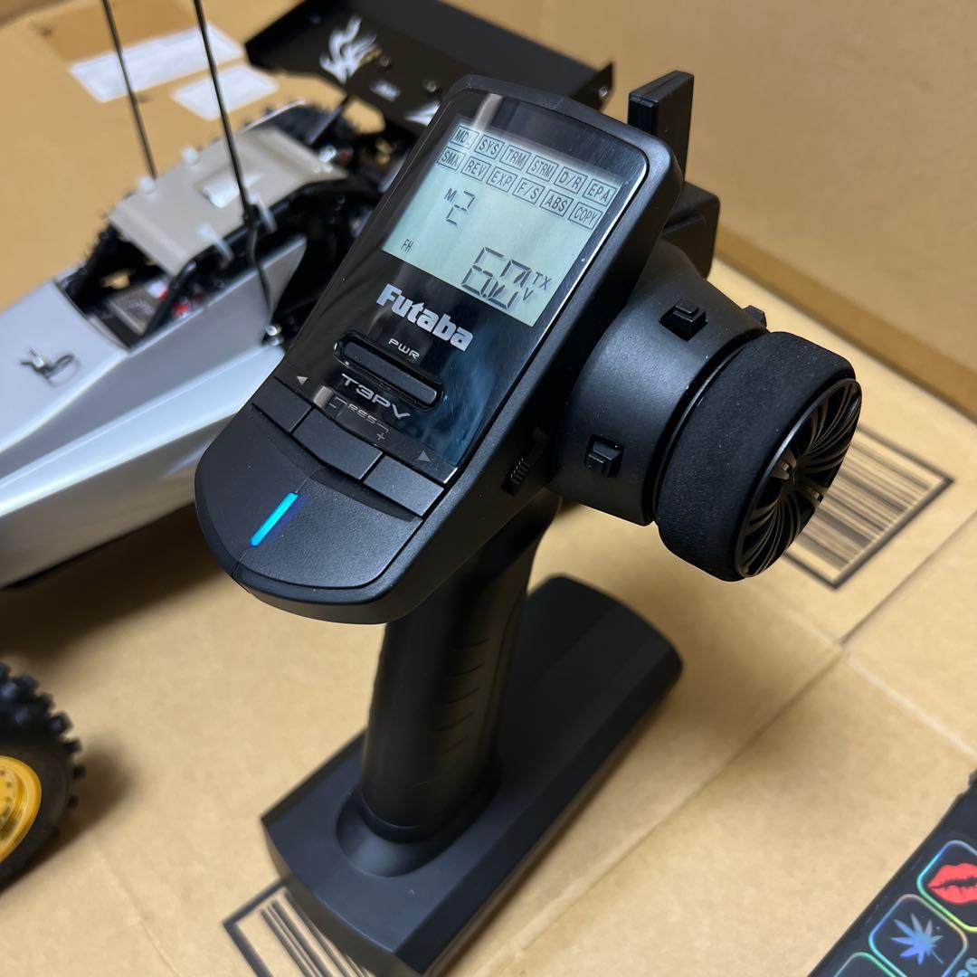 タミヤ スーパーホットショット カスタム プロポ受信機無し メカ付き