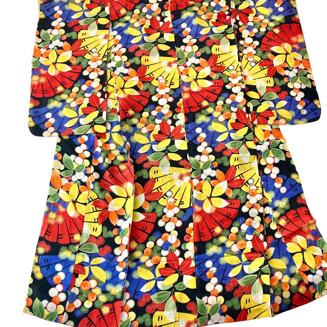 ★Ruuu★アンティーク　女の子　子供着物　七五三　NO5