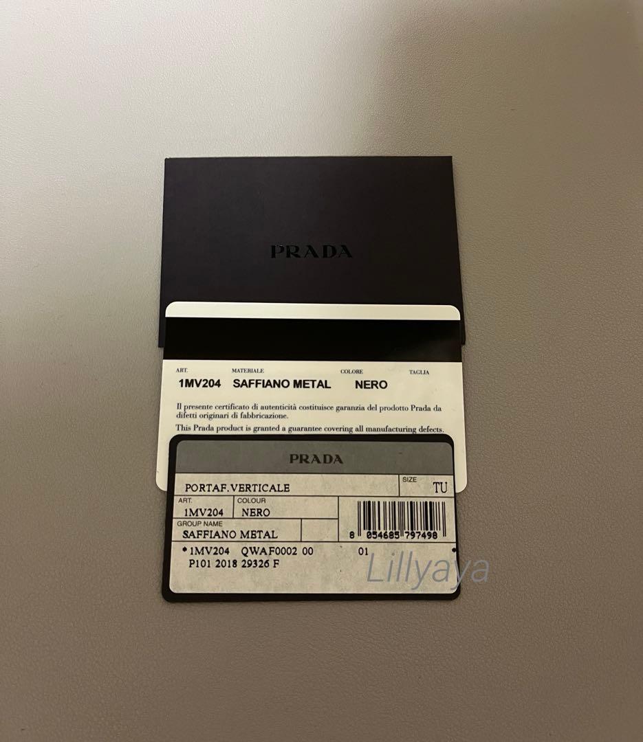 ☆週末限定価格☆【極美品】PRADA サフィアーノレザー 折り財布 ブラック