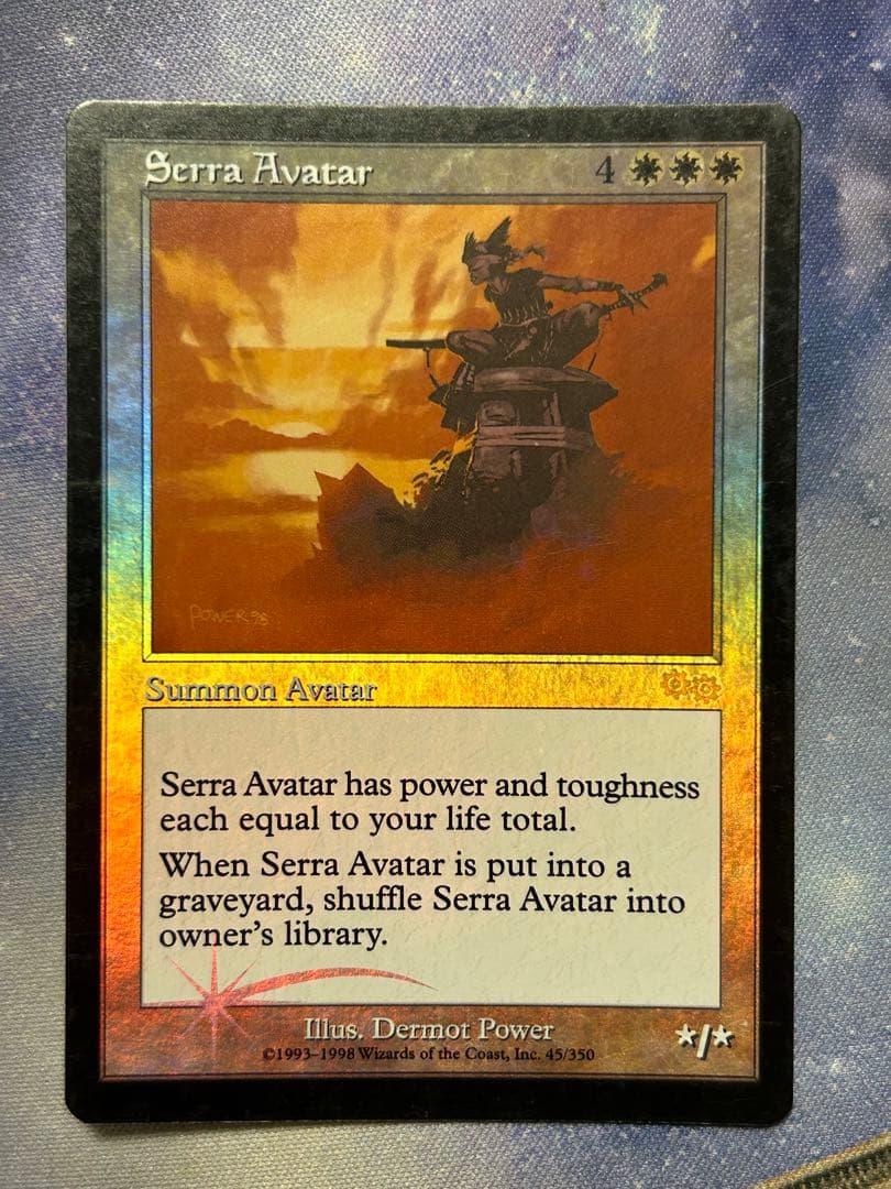 MTG foil セラのアバター/Serra Avatar プロモ