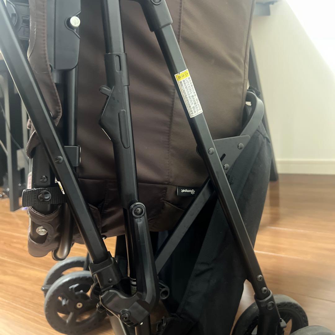 【ほぼ未使用】 コムペット ミリクラン ペットカート／ペットバギー マナブラウン