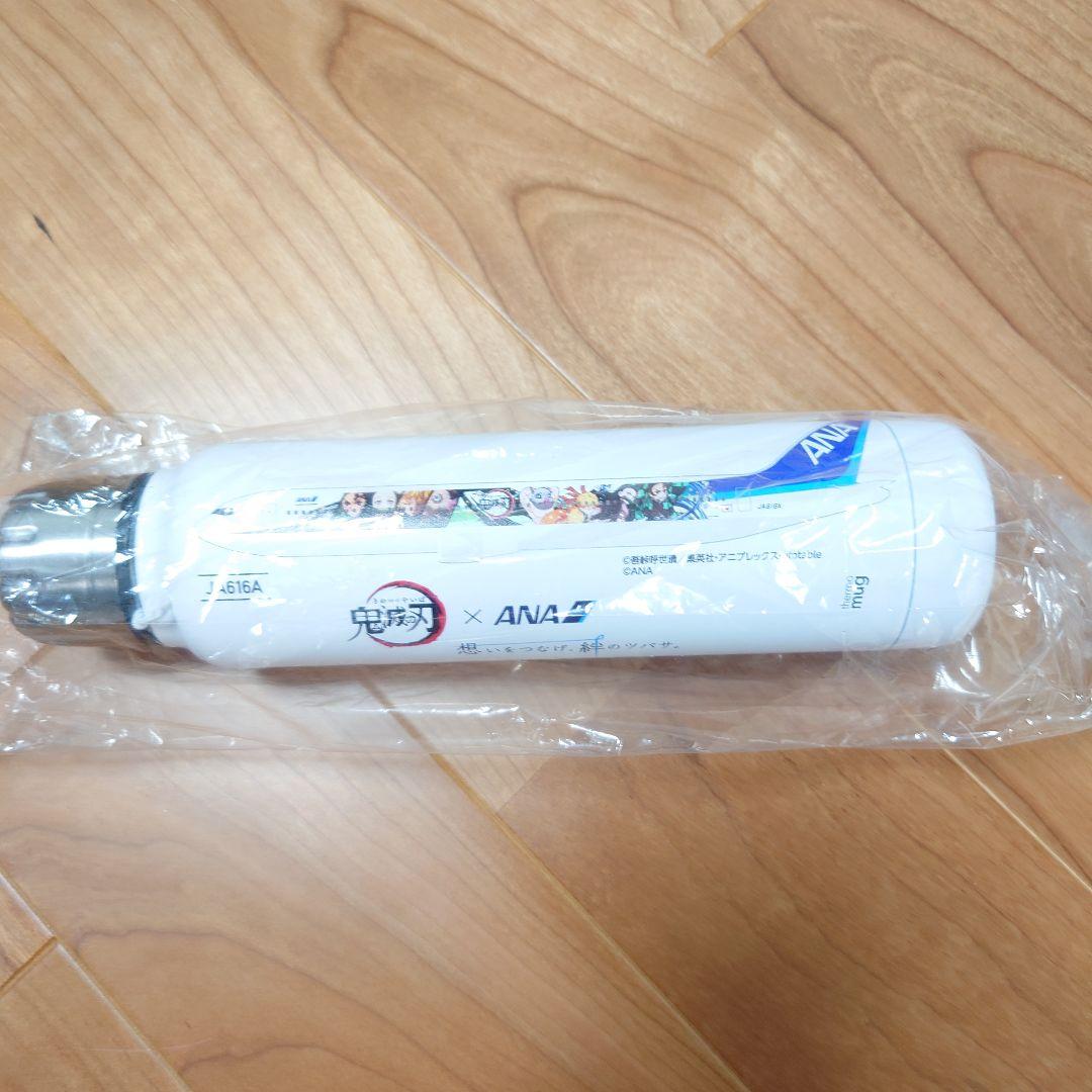 【新品未開封】鬼滅の刃✕ANA フェイスタオル、サーモマグ、シールセット