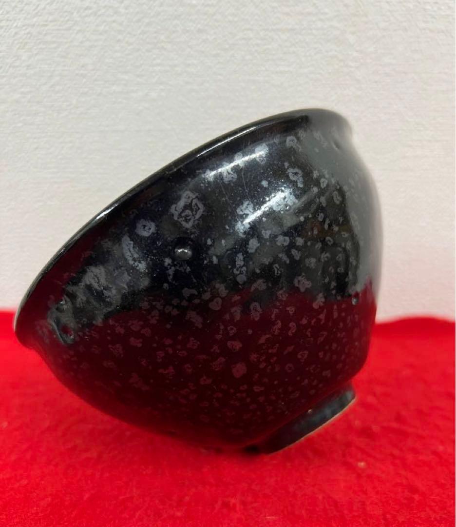 宋代黒釉天目茶碗 禾目 建盞 茶道具 BL2--7