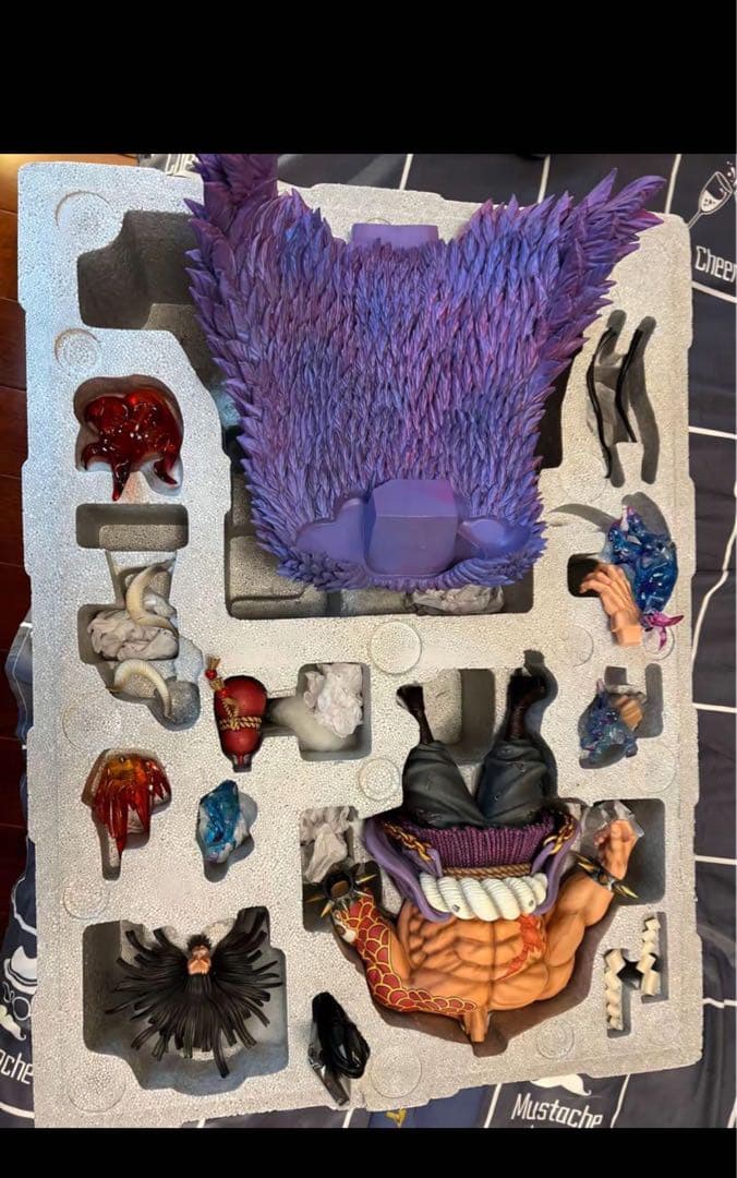 ワンピース 百獣海賊団カイドウ フィギュア ガレージキット 塗装済み品