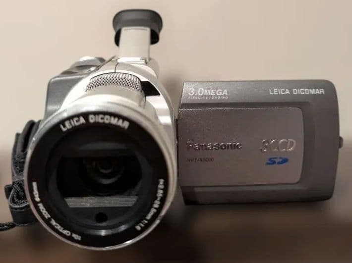 程度良好 パナソニック MiniDV ビデオカメラ NV-MX5000 付属品付