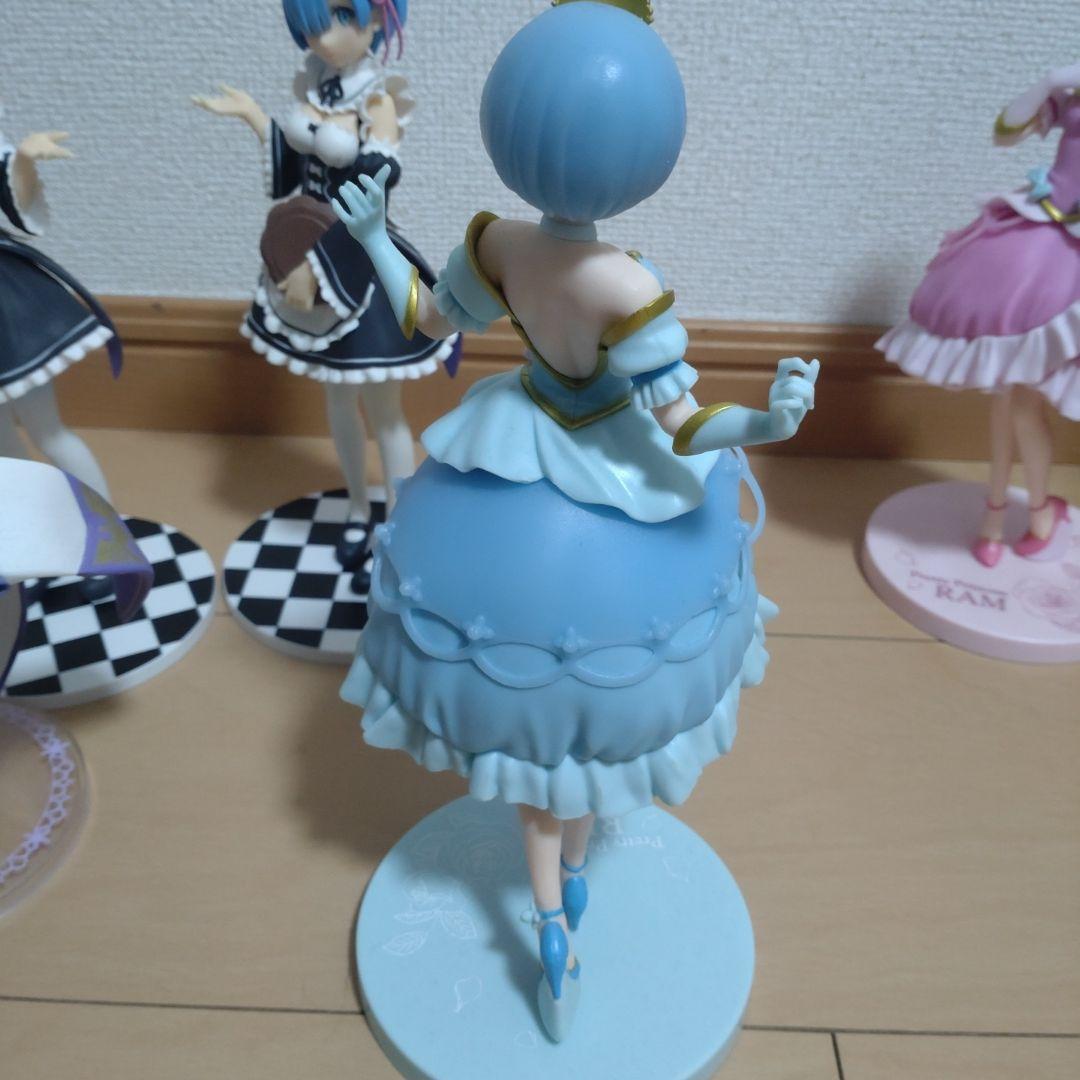 Re:ゼロから始める異世界生活B賞　エミリア　フィギュア　プライズレム　ラム