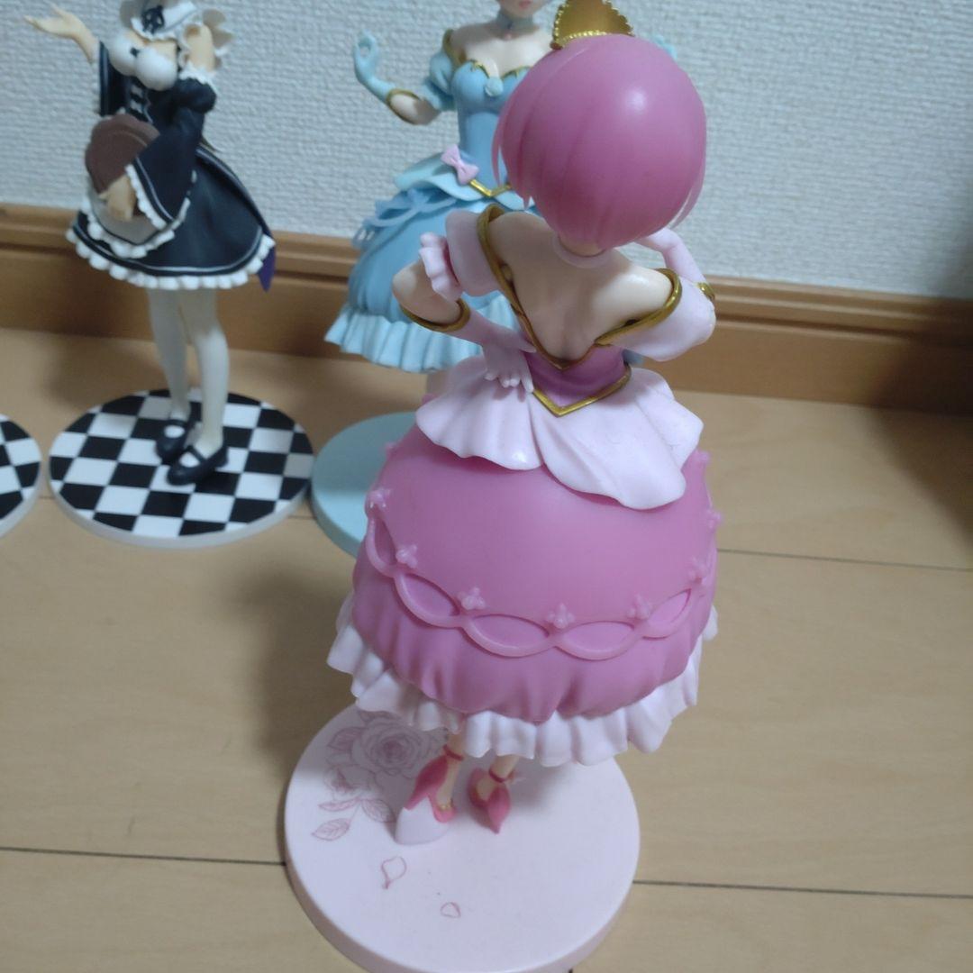 Re:ゼロから始める異世界生活B賞　エミリア　フィギュア　プライズレム　ラム