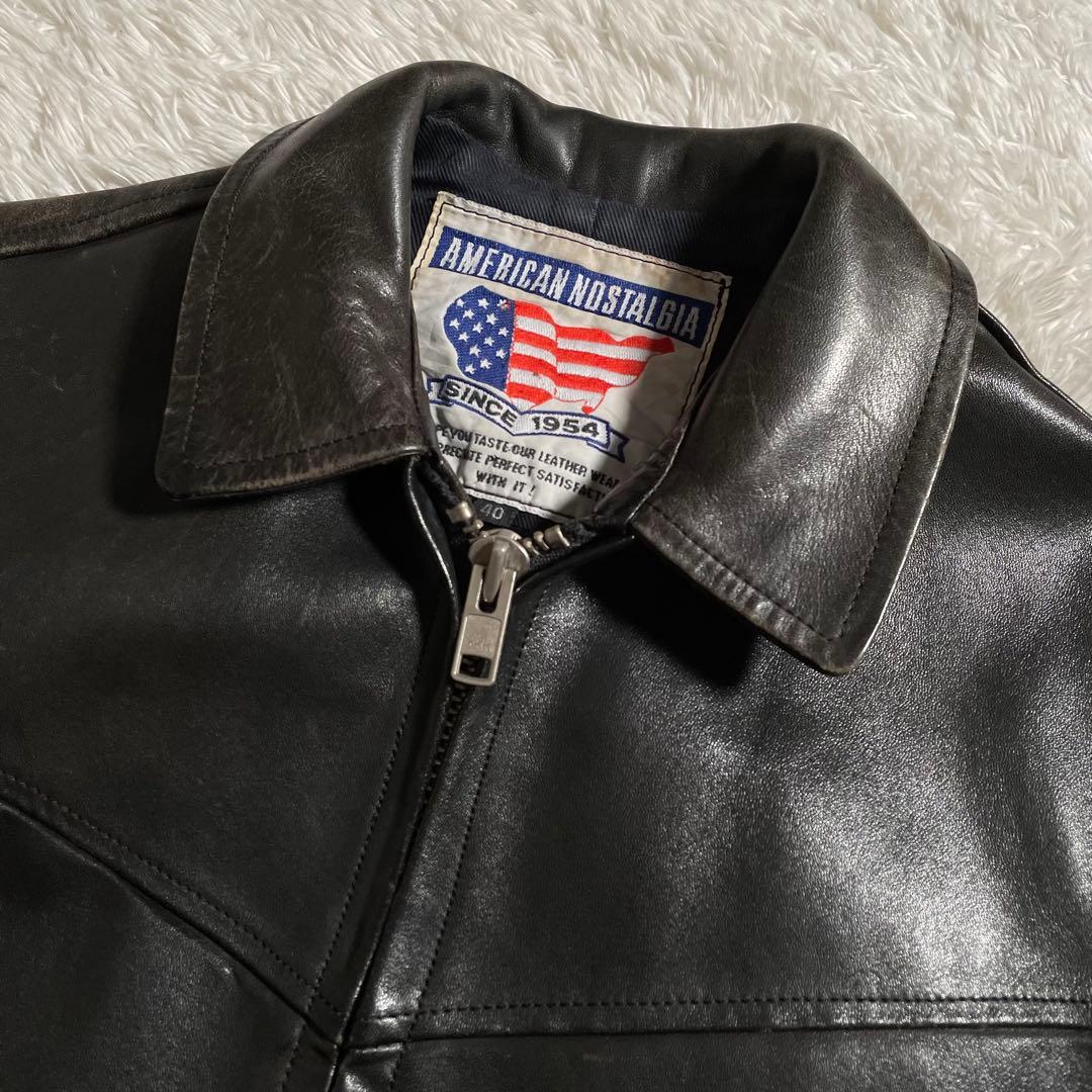 USA製 アメリカンノスタルジア レザージャケット ホースハイド 馬革
