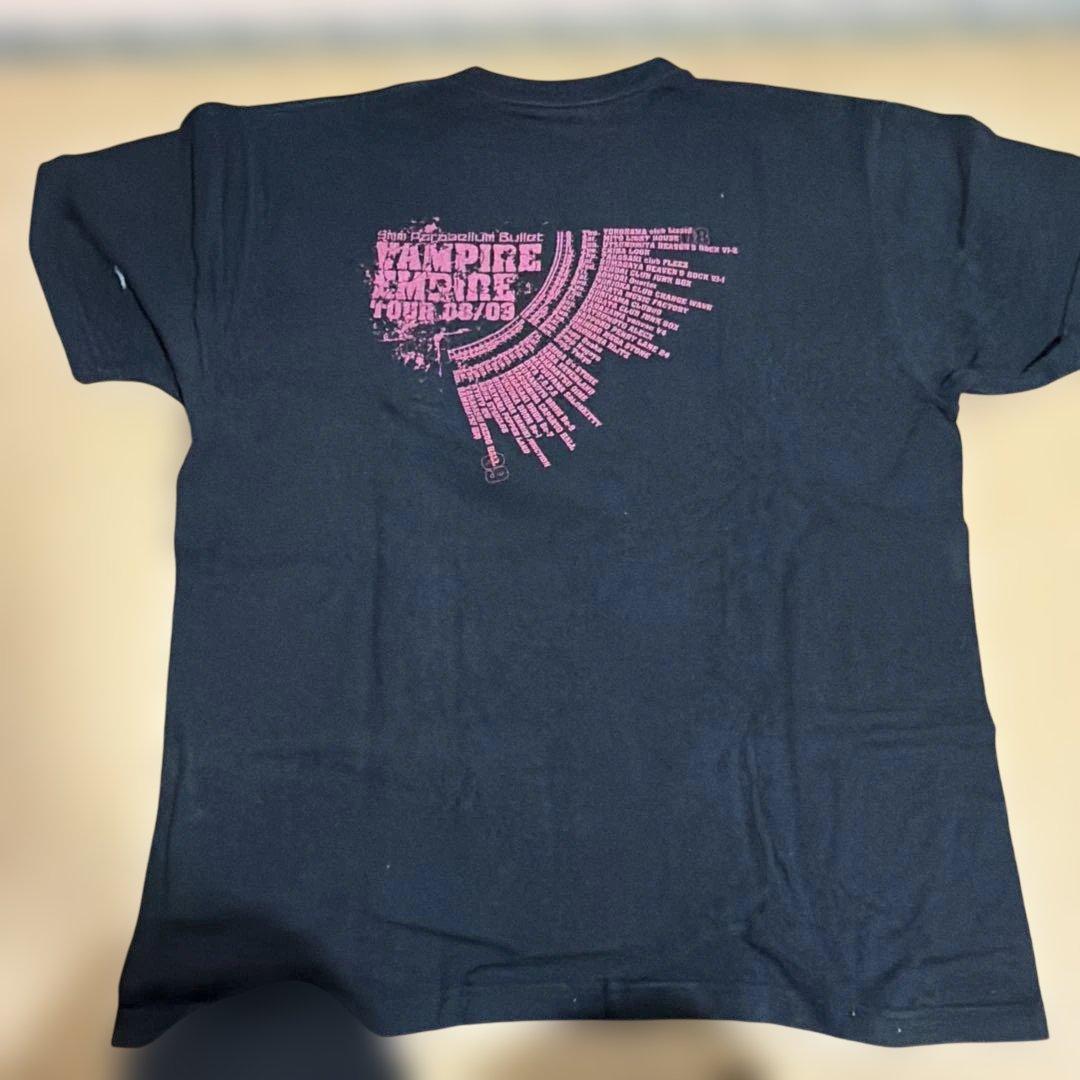 9mm parabellum Bullet 黒Tシャツ Lサイズ