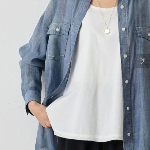 BEARDSLEY ビアズリー シャツタンク ホワイト 24SS 美品