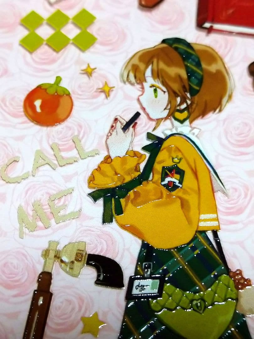 ☆のこり１☆J511＃学院囡囡(水晶)能猫日记切り売り海外人物マステ女の子