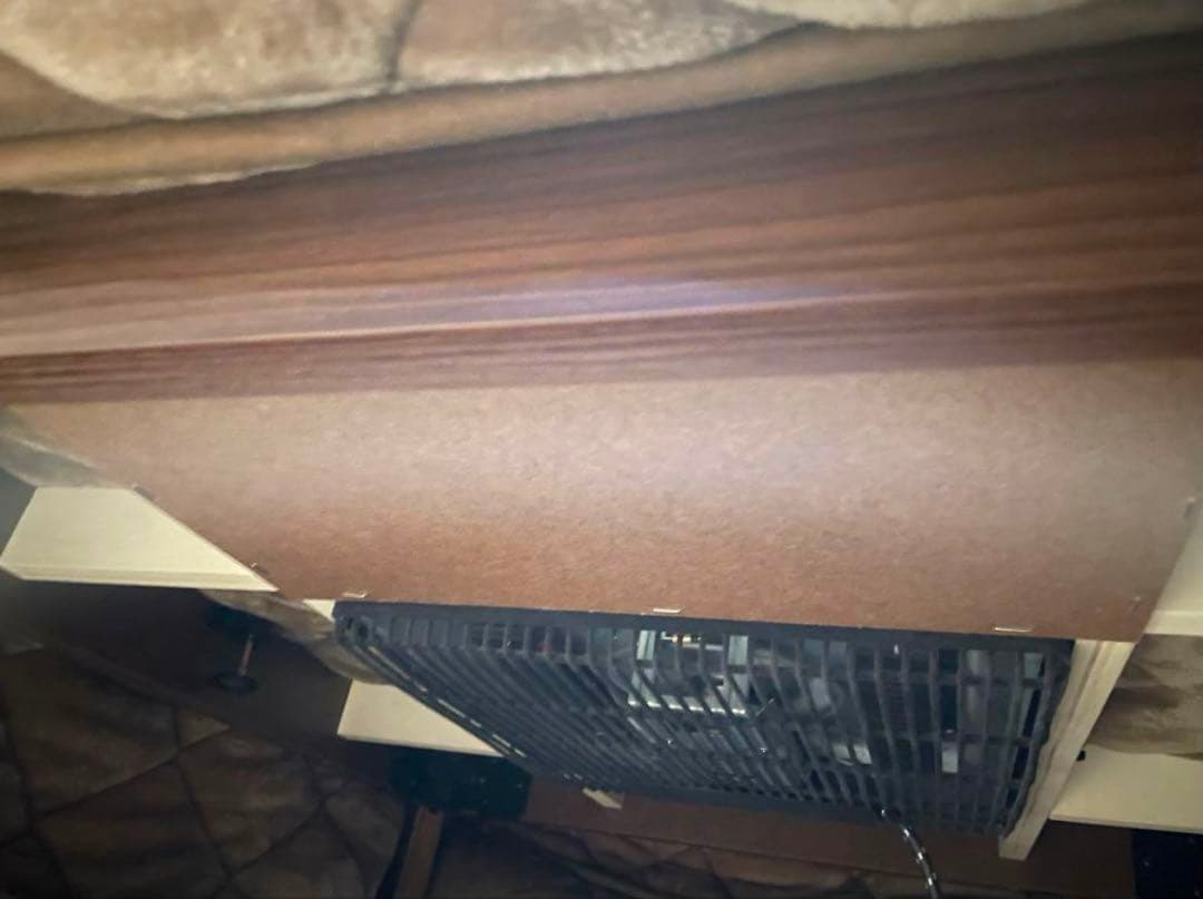 【 ムー】[正方形85✕85] ダイニングこたつ600Wファンヒーター