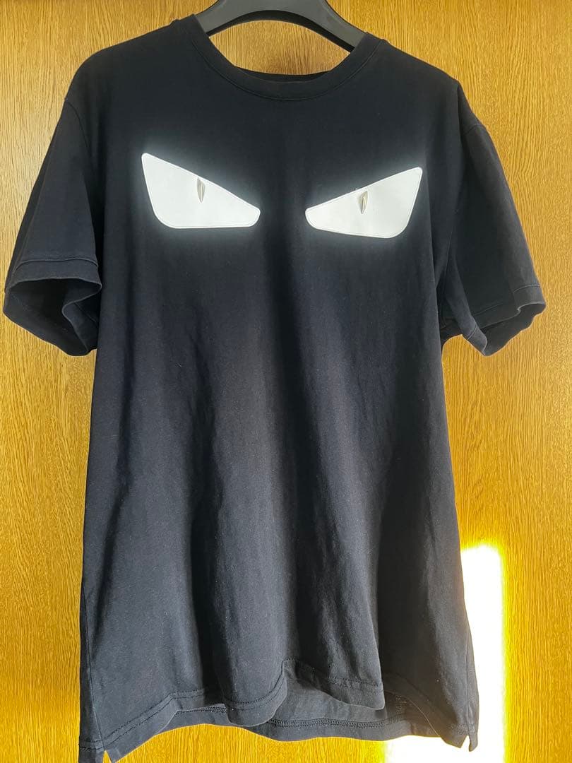 FENDI モンスターデザインTシャツ 黒　XXL