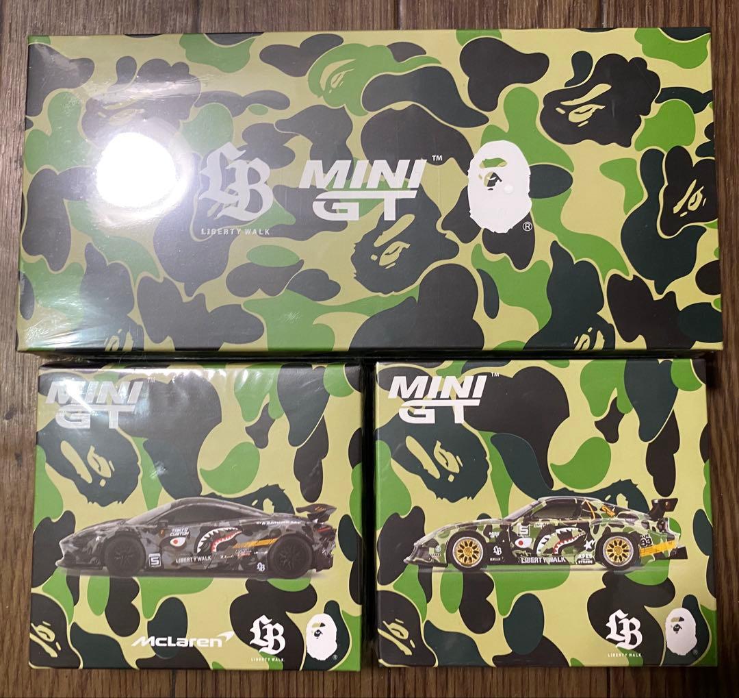 MINI GT Liberty WALK×bape 6台セット