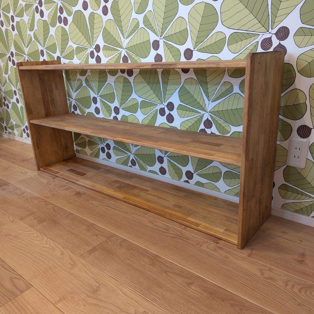 リリー（売り切りたいので値下げします）絵本棚　木製棚　　リビングボード本棚