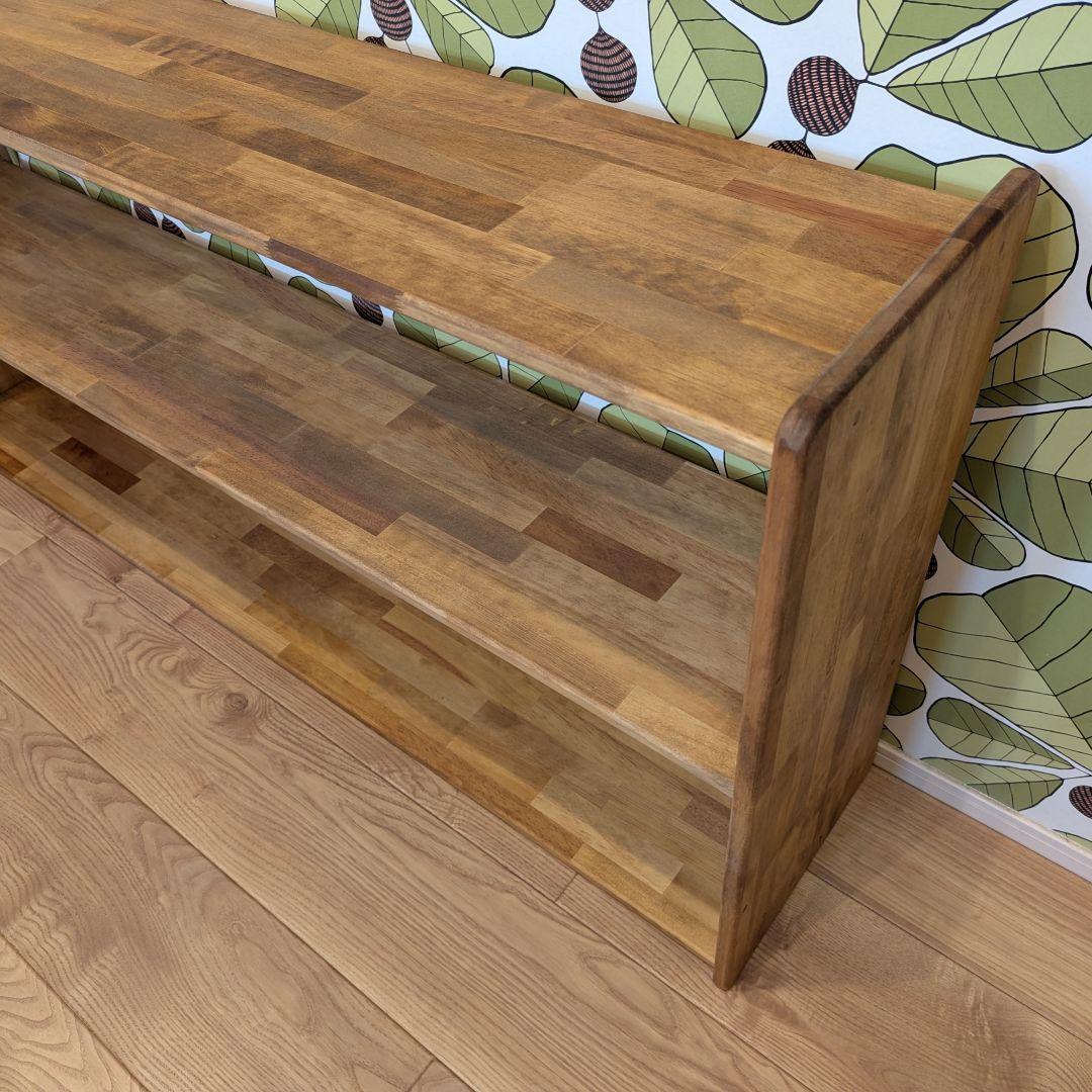 リリー（売り切りたいので値下げします）絵本棚　木製棚　　リビングボード本棚