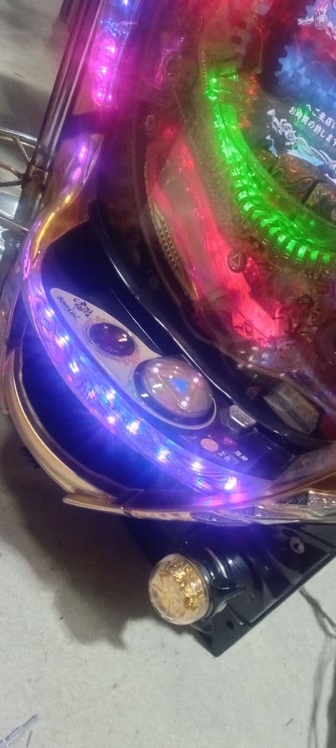 パチンコ　実機　サンセイR＆G CR牙狼　魔戒閃騎鋼XX 1/399 マックス