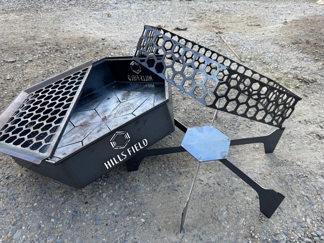 HILLS FIELD 六角形焚き火台　GOtoKU 専用五徳