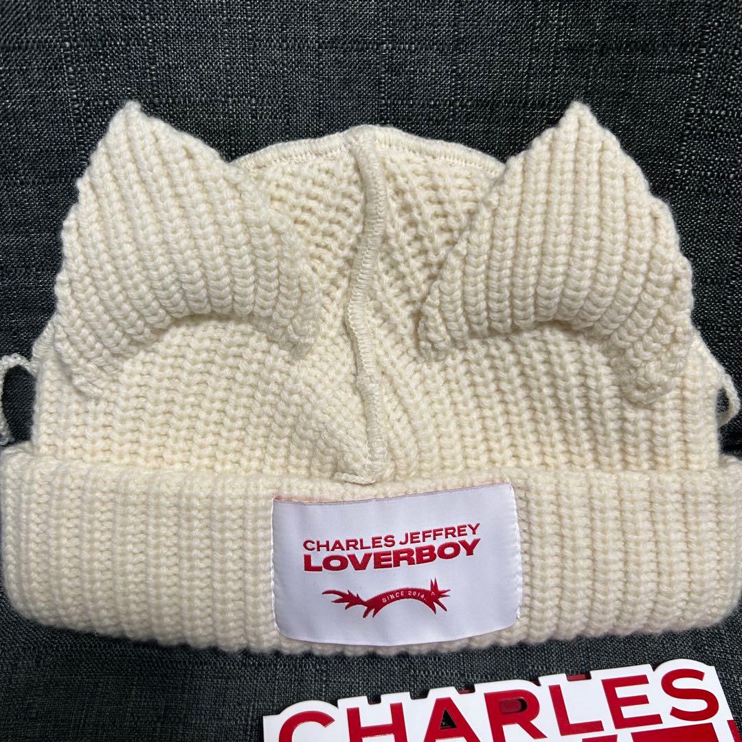 LOVERBOY ニット帽　CHARLES JEFFREY 猫耳