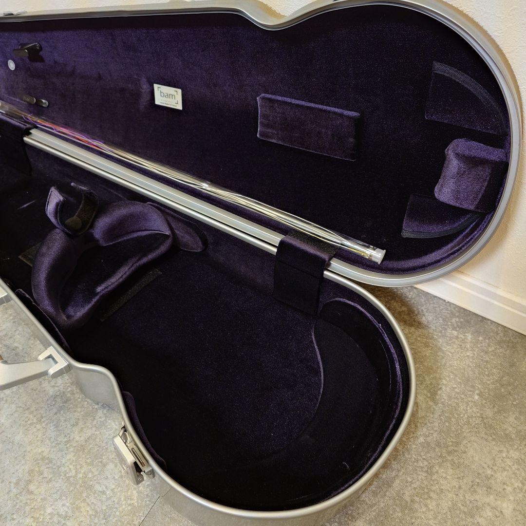ビオラ本体と付属物一式とbamのケースのセット